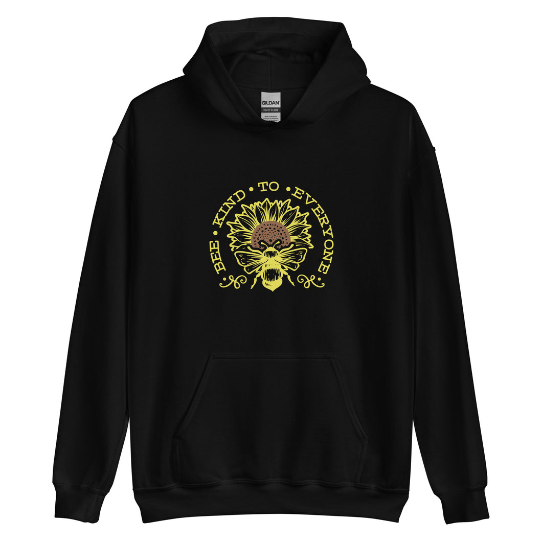 Bee kind to everyone yellow Unisex Hoodie