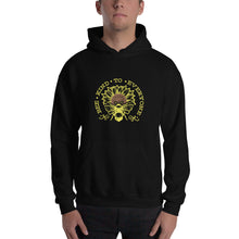 Load image into Gallery viewer, Bee kind to everyone yellow Unisex Hoodie
