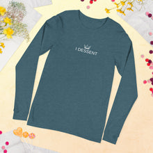 Load image into Gallery viewer, I Dissent Unisex Long Sleeve Tee - fallstores
