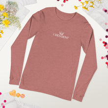 Load image into Gallery viewer, I Dissent Unisex Long Sleeve Tee - fallstores
