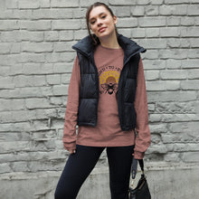 Load image into Gallery viewer, Bee kind to everyone black and yellow Unisex Long Sleeve Tee
