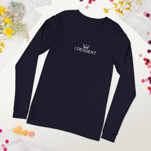 Load image into Gallery viewer, I Dissent Unisex Long Sleeve Tee - fallstores
