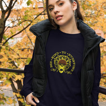 Load image into Gallery viewer, Bee kind to everyone yellow Unisex Long Sleeve Tee
