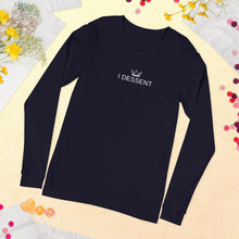 Load image into Gallery viewer, I Dissent Unisex Long Sleeve Tee - fallstores
