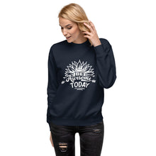 Load image into Gallery viewer, Be awesome today Unisex Premium Sweatshirt
