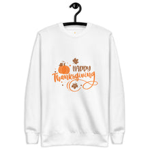 Load image into Gallery viewer, Happy Thanksgiving Unisex Premium Sweatshirt
