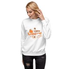 Load image into Gallery viewer, Happy Thanksgiving Unisex Premium Sweatshirt
