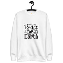 Load image into Gallery viewer, Peace on earth Unisex Premium Sweatshirt
