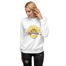 Load image into Gallery viewer, Be awesome today Unisex Premium Sweatshirt
