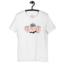 Load image into Gallery viewer, Beware Unisex t-shirt

