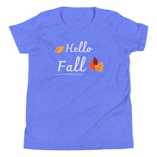 Load image into Gallery viewer, Hello Fall Youth Short Sleeve T-Shirt - fallstores

